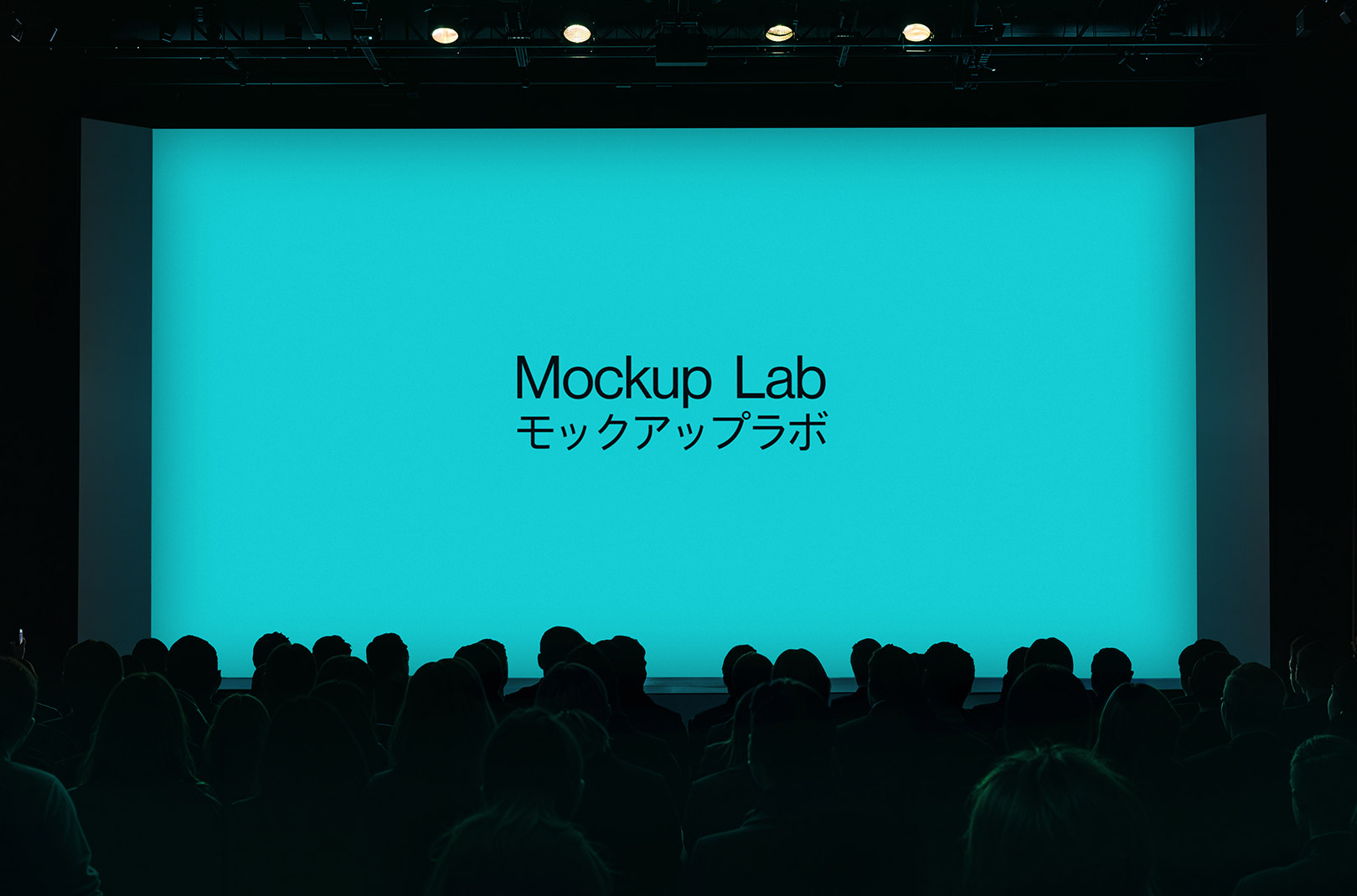 Conference Stage 03ML Mockup, Out of Home, preview